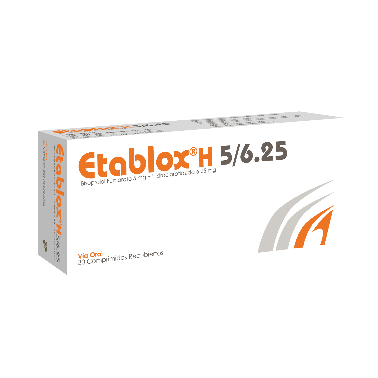 ETABLOX H 5/6.25 MG X 30 COM