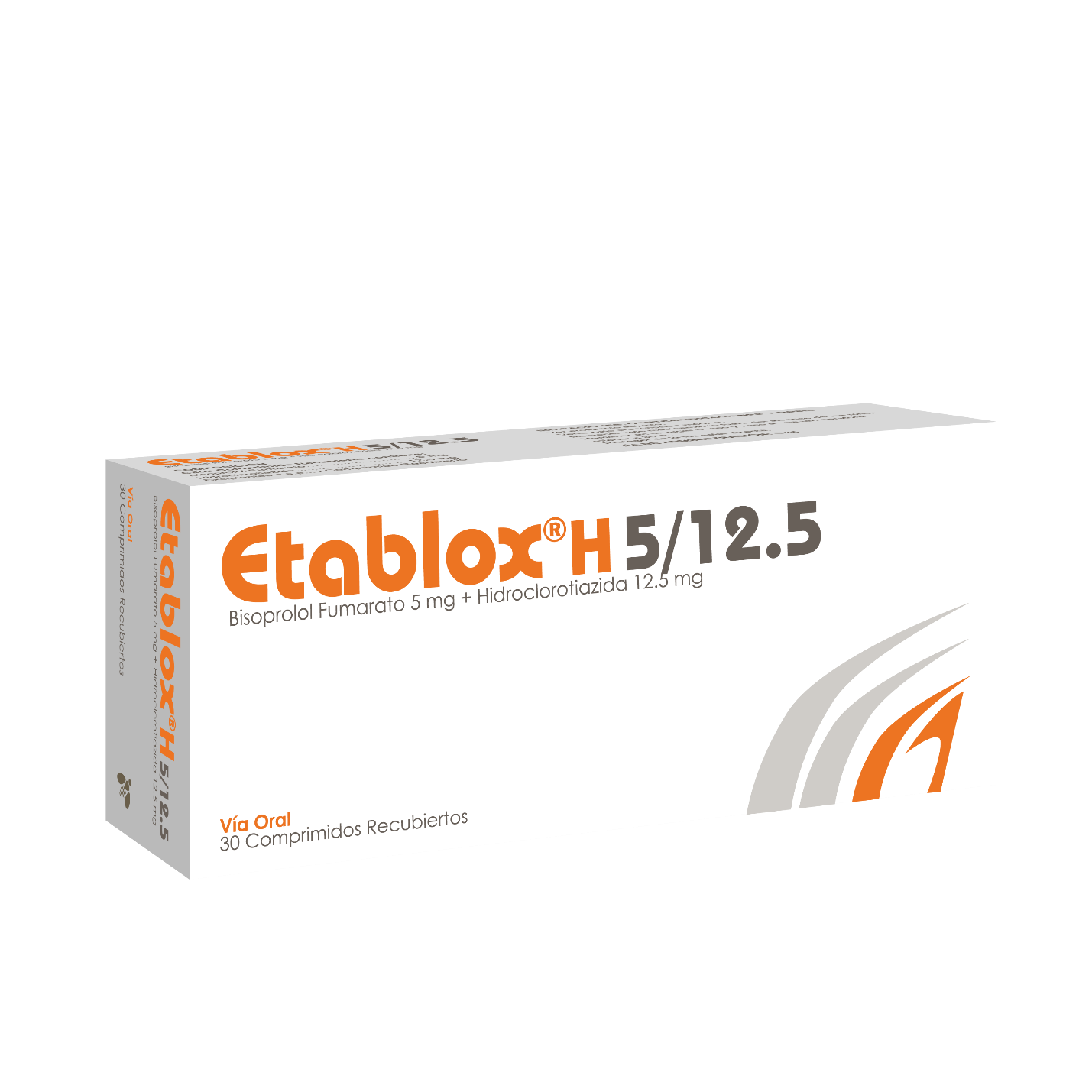 ETABLOX H 5/12.5 MG X 30 COM