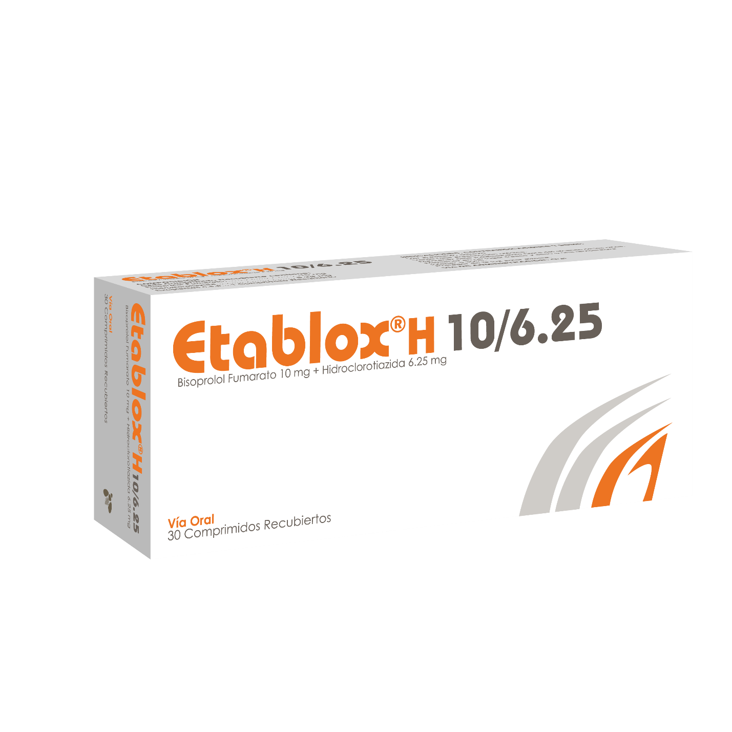 ETABLOX H 10/6.25 MG X 30 COM
