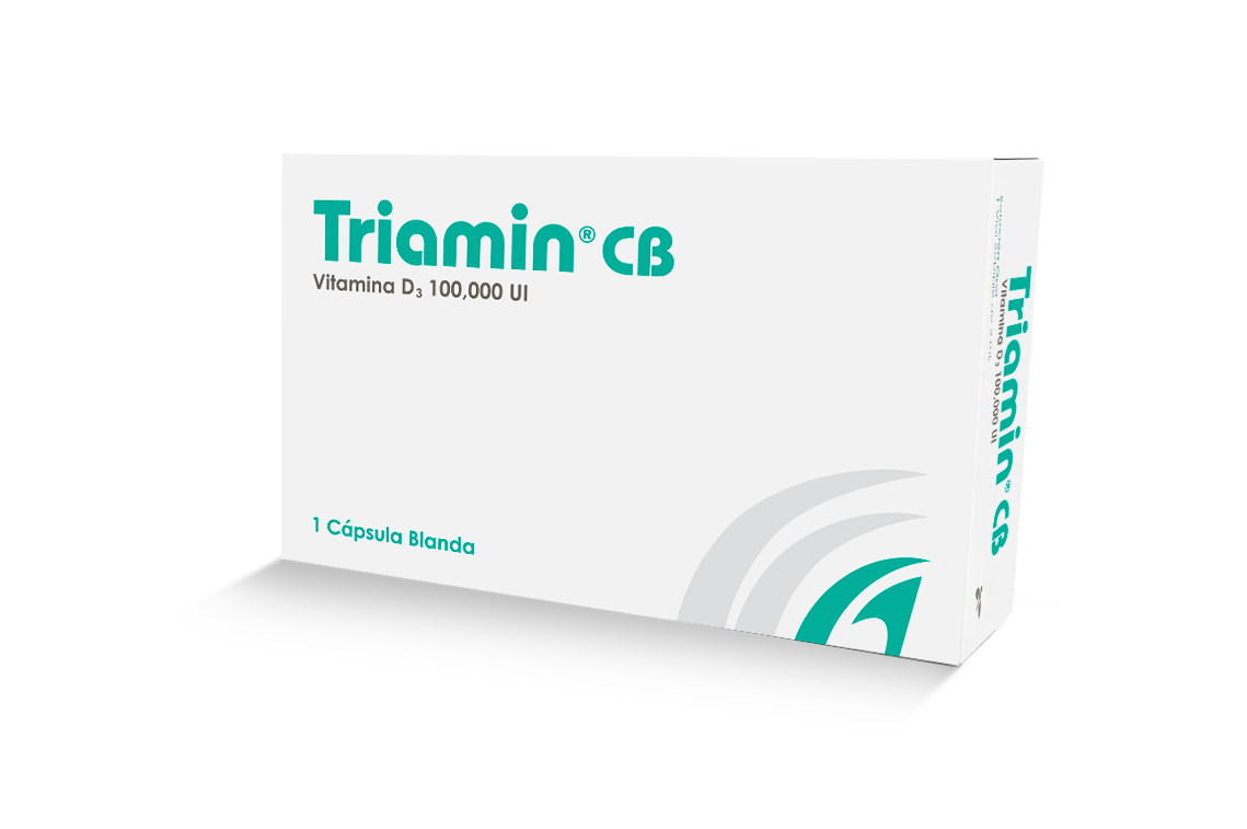 TRIAMIN, Vitamina D3 Capsula Blanda